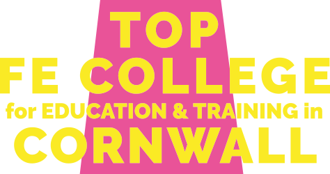 Top FE College for education and training in Cornwall