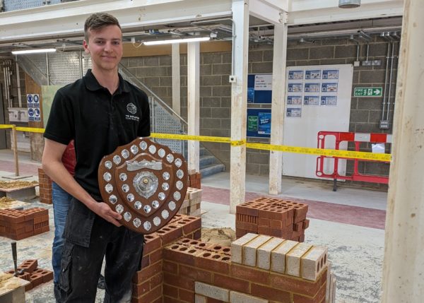 St Austell apprentice cements a place in national bricklaying competition