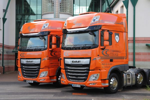 New HGVs boost training opportunities in Cornwall