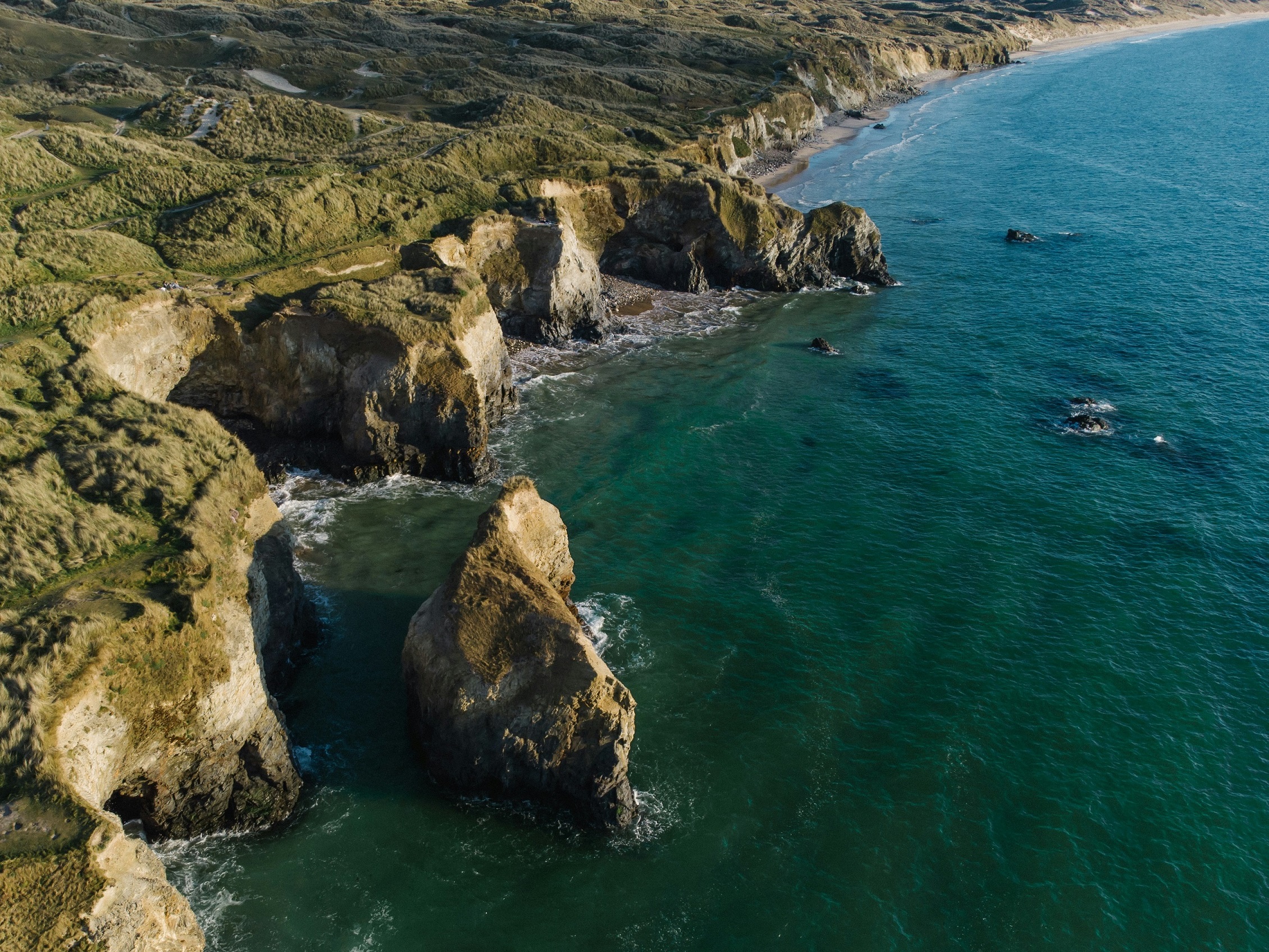 Picture of the Cornish coastline